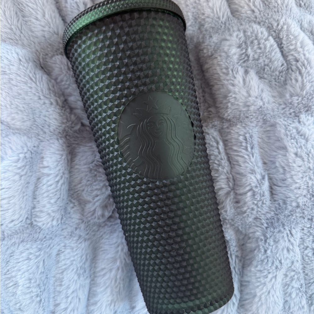 Starbucks Textured Dark Green Tumbler